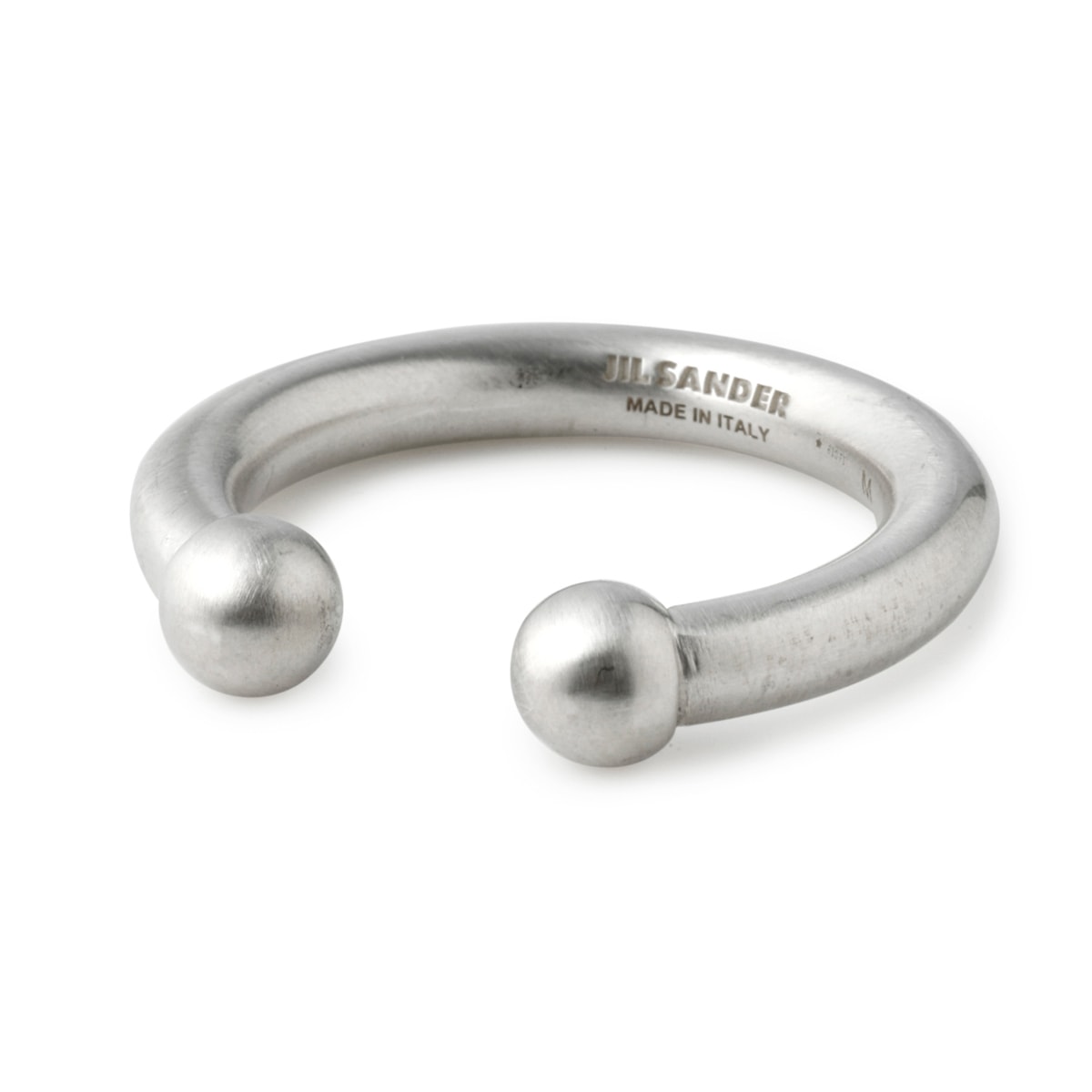 【新品】jil sander シュヴァリエ リング M シルバー ジルサンダー 新品】jil sander シュヴァリエ リング M シルバー ジルサンダー