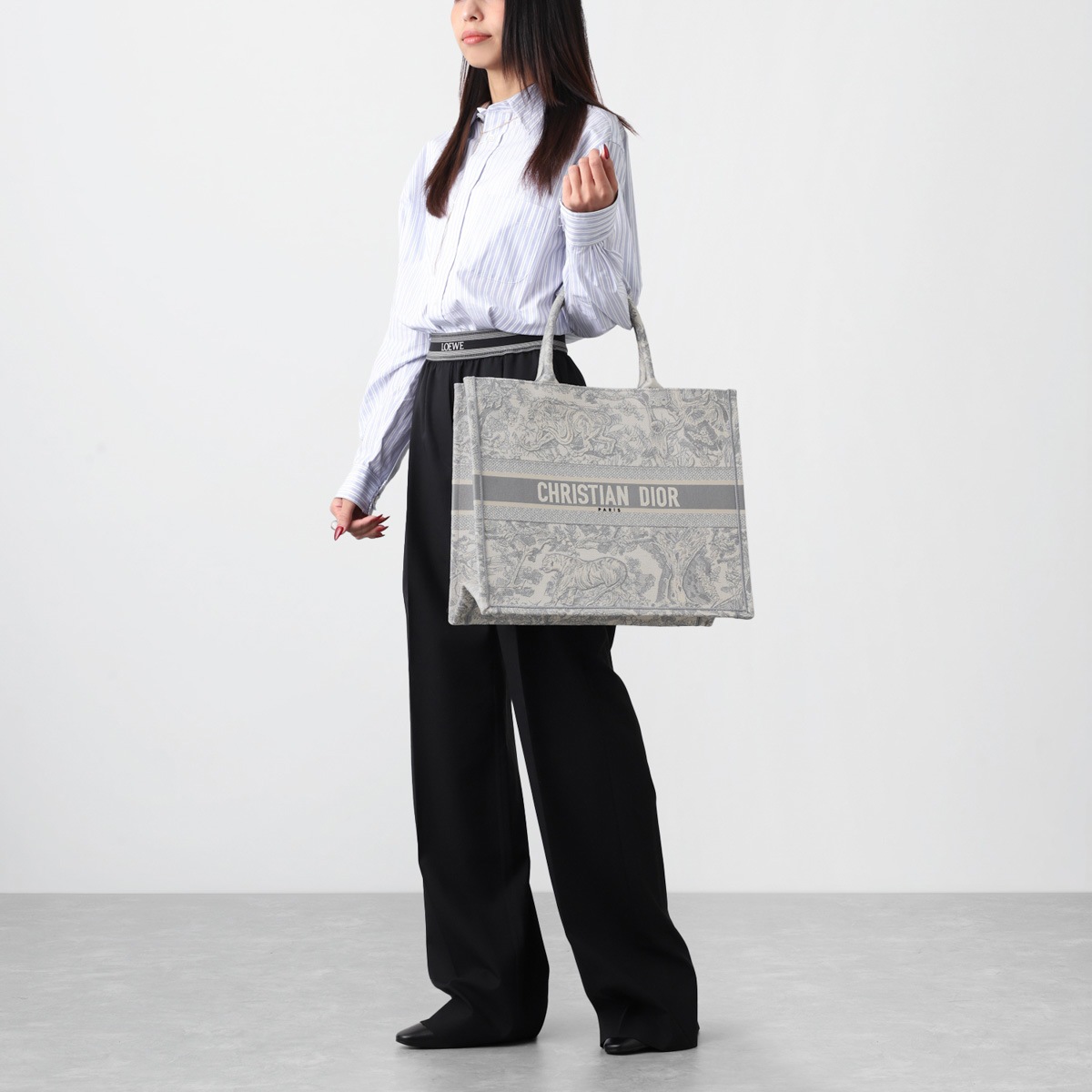 DIOR ディオール トートバッグ/DIOR BOOK TOTE LARGE CANVAS