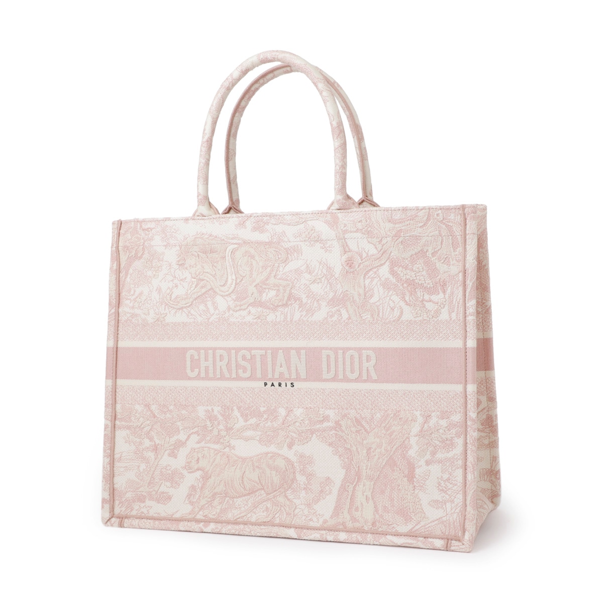 【上品なデザインが映える♪】Dior トートバッグ DIOR ディオール トートバッグ/DIOR BOOK TOTE LARGE CANVAS