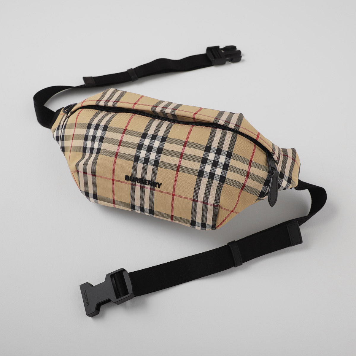 BURBERRY チェックコットンソニーバムバッグ u-stream_bur0000001031