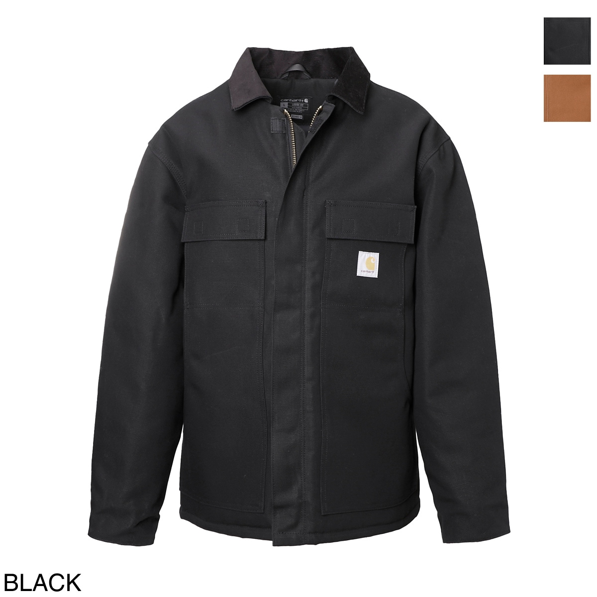 Carhartt カーハート 中綿入り ジップアップ ブルゾン/FIRM DUCK INSULATED TRADITIONAL COAT メンズ