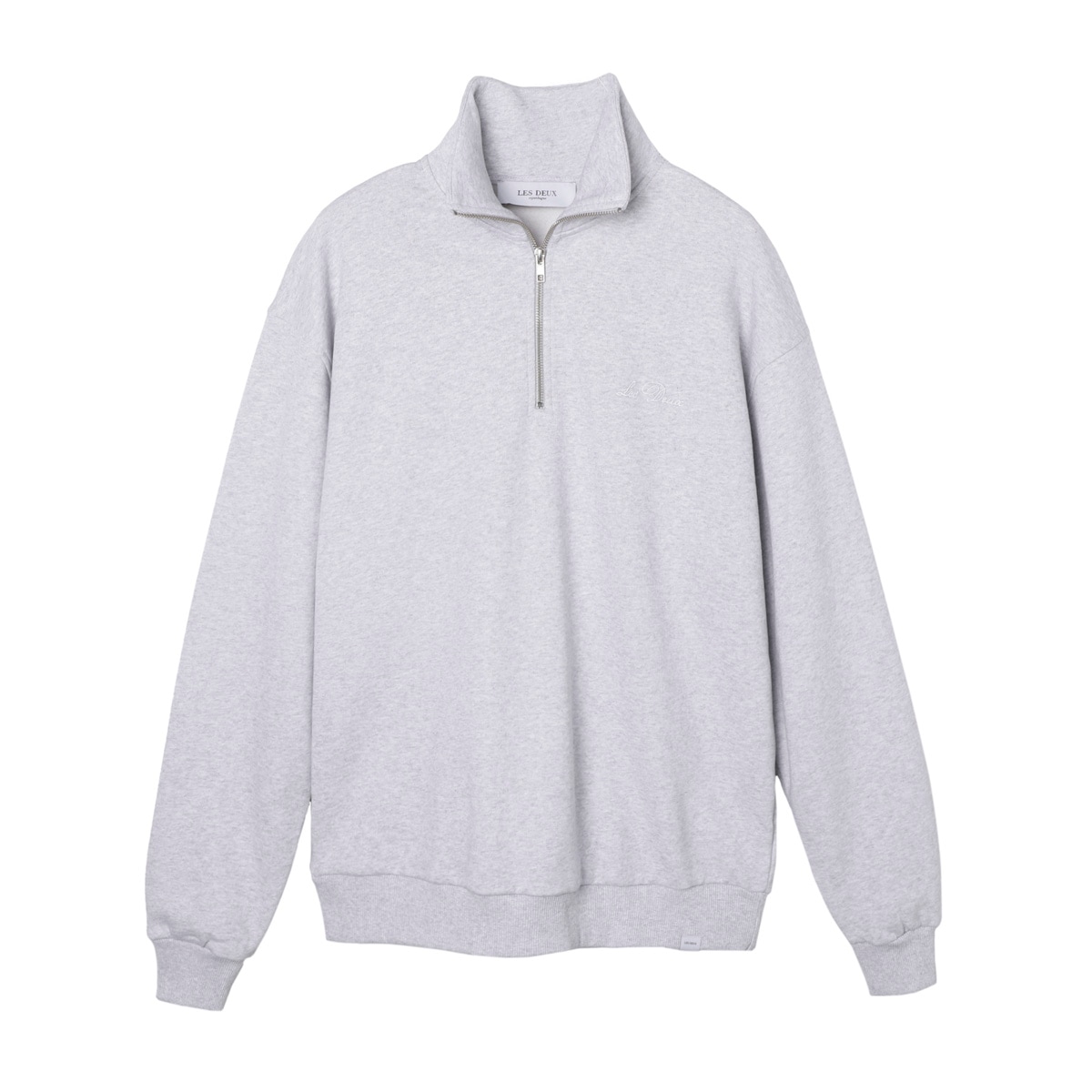 【アウトレット】【ラスト1点】Les Deux レドゥ ハーフジップ スウェット/CREW HALF-ZIP SWEATSHIRT メンズ