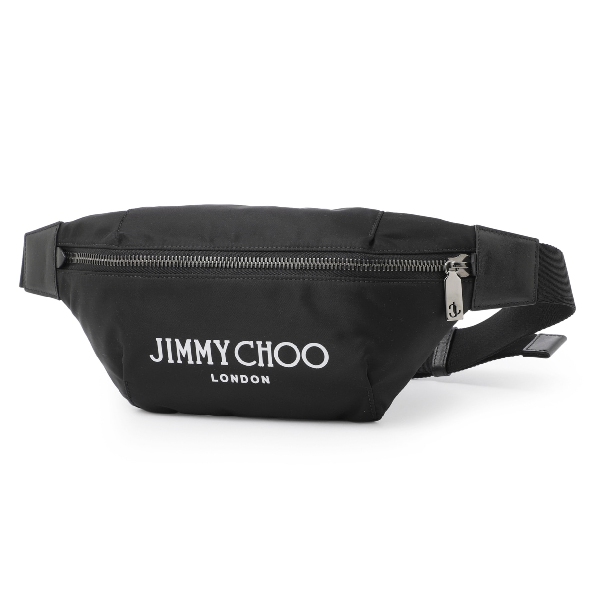 ベルさん専用　JIMMY CHOO ボディバッグ・ウエストポーチ 黒 ✨美品✨ JIMMY CHOO ジミーチュウ ボディバッグ ウエストポーチ