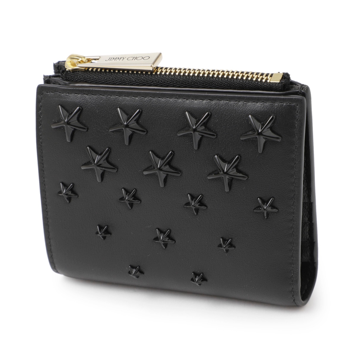 JIMMY CHOO ジミーチュウ 2つ折り財布 小銭入れ付き/Hanni レディース