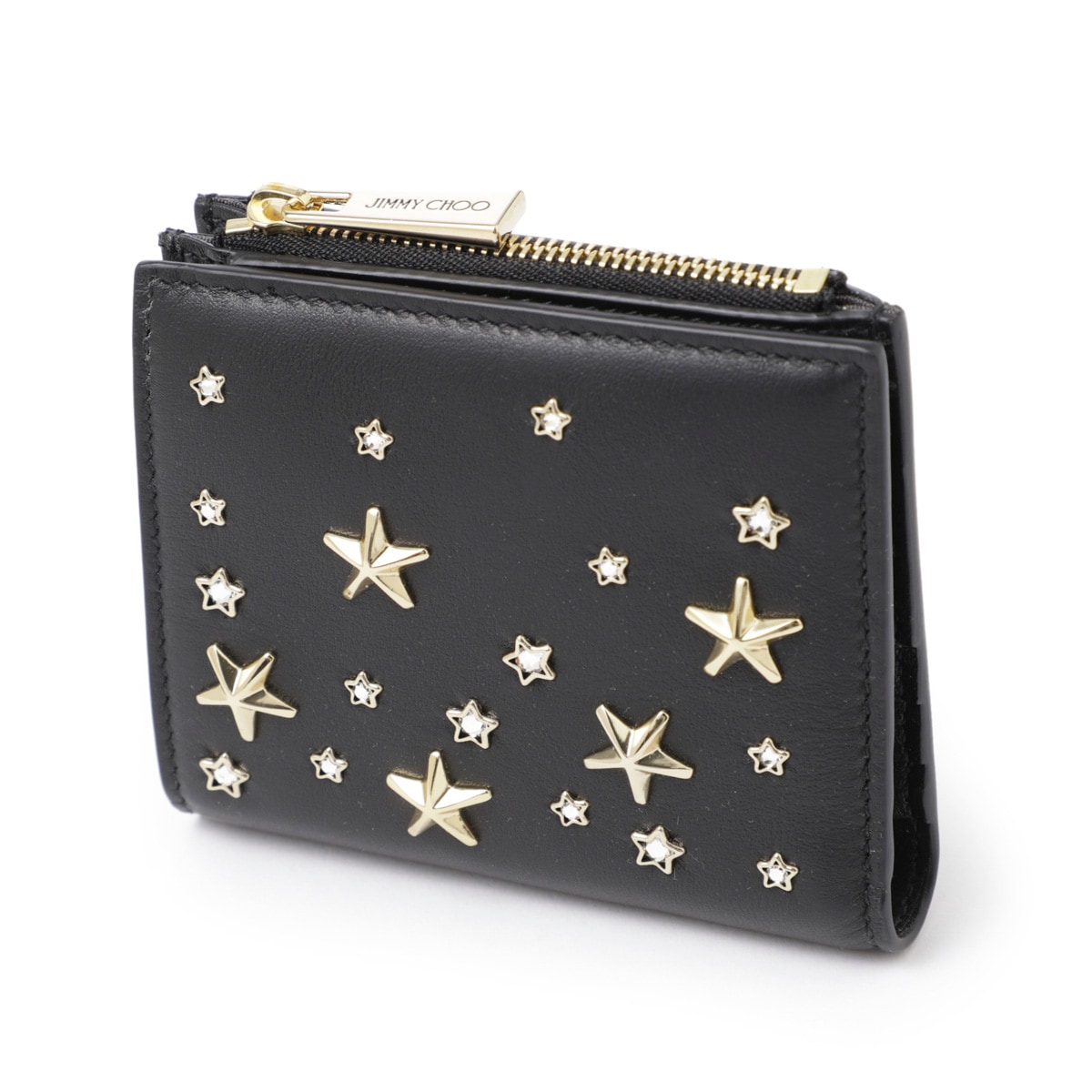 JIMMY CHOO ジミーチュウ 2つ折り財布 小銭入れ付き/Hanni レディース