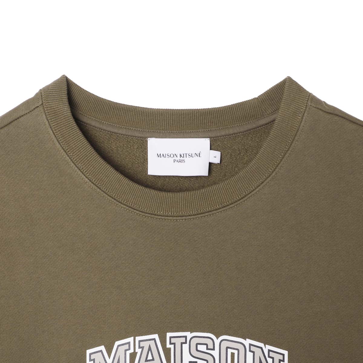 MAISON KITSUNE メゾンキツネ スウェット/CAMPUS FOX REGULAR