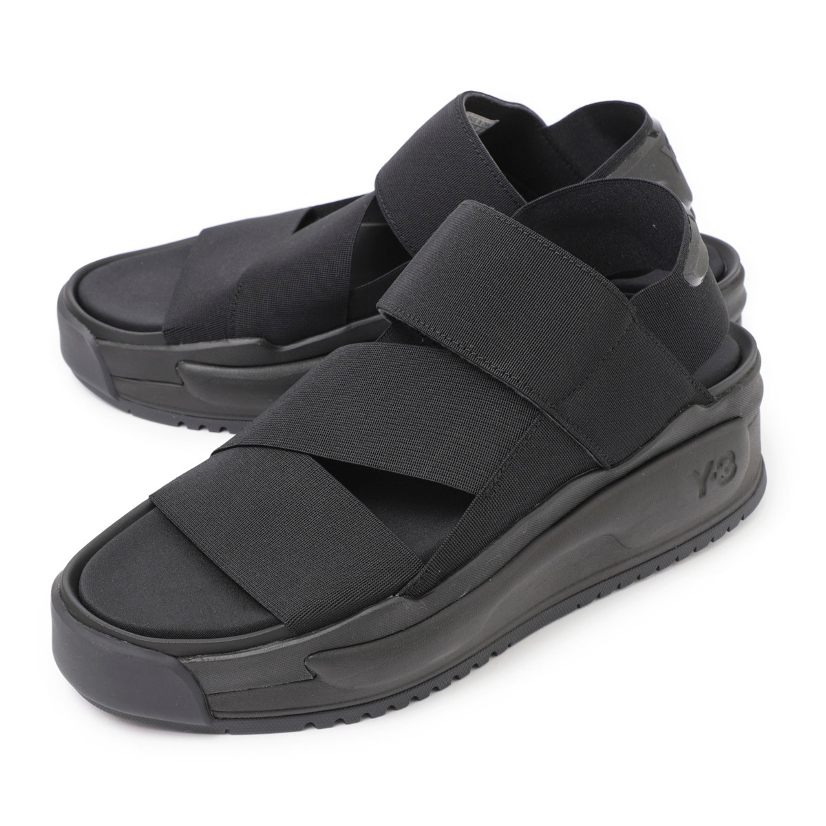 ニャー　新品未使用　Y-3 RIVALRY SANDAL ブラック Y-3 RIVALRY SANDAL BLACK NEW SEASON PARLOUR X ONLINE SYDNEY