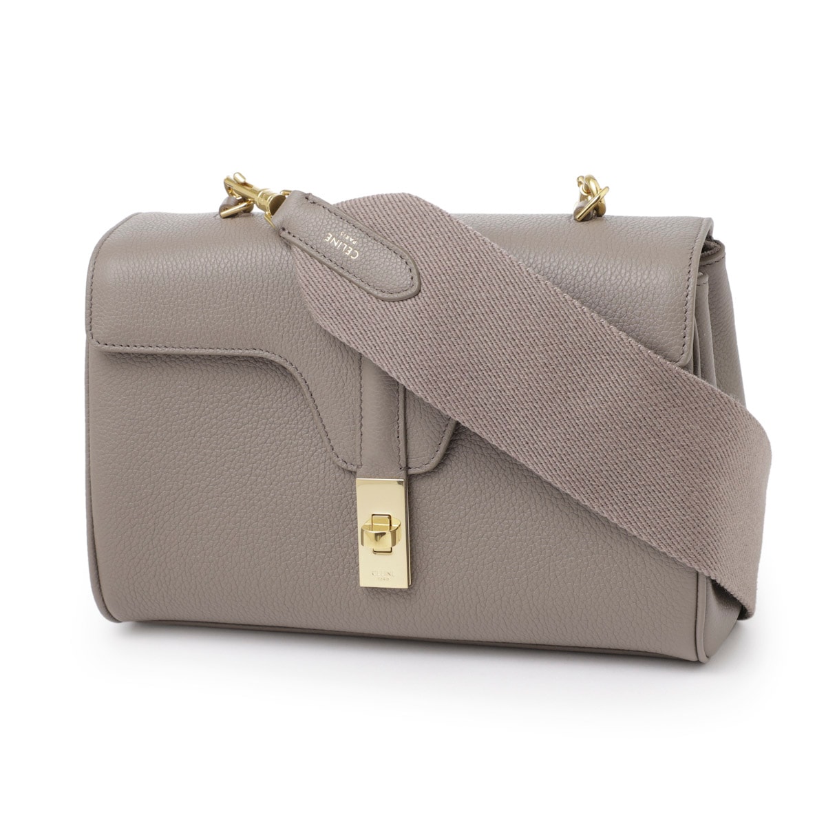 CELINE セリーヌ ティーンバケット16 ショルダーバッグ ブラウン