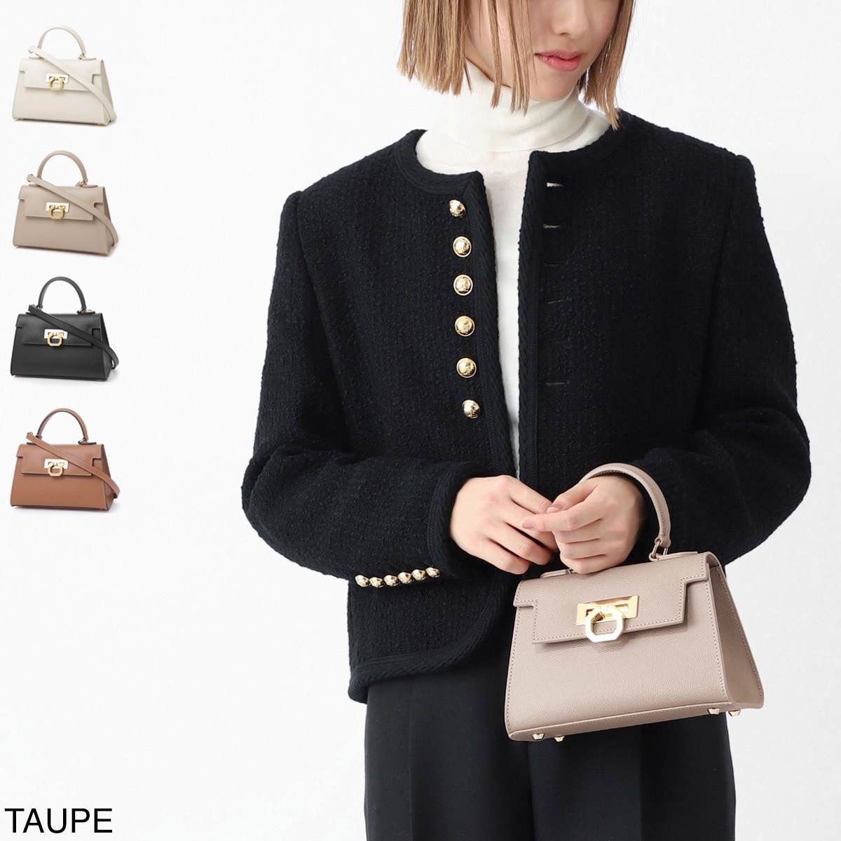 CARBOTTI カルボッティ ハンドバッグ 2WAY/ショルダーバッグ/LICIA リシア レディース