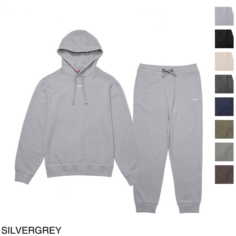 HUGO HUGOBOSS ヒューゴヒューゴボス セットアップ スウェットパーカ/TRACKSUIT DAPODAYOTE コットン トラックスーツセット メンズ