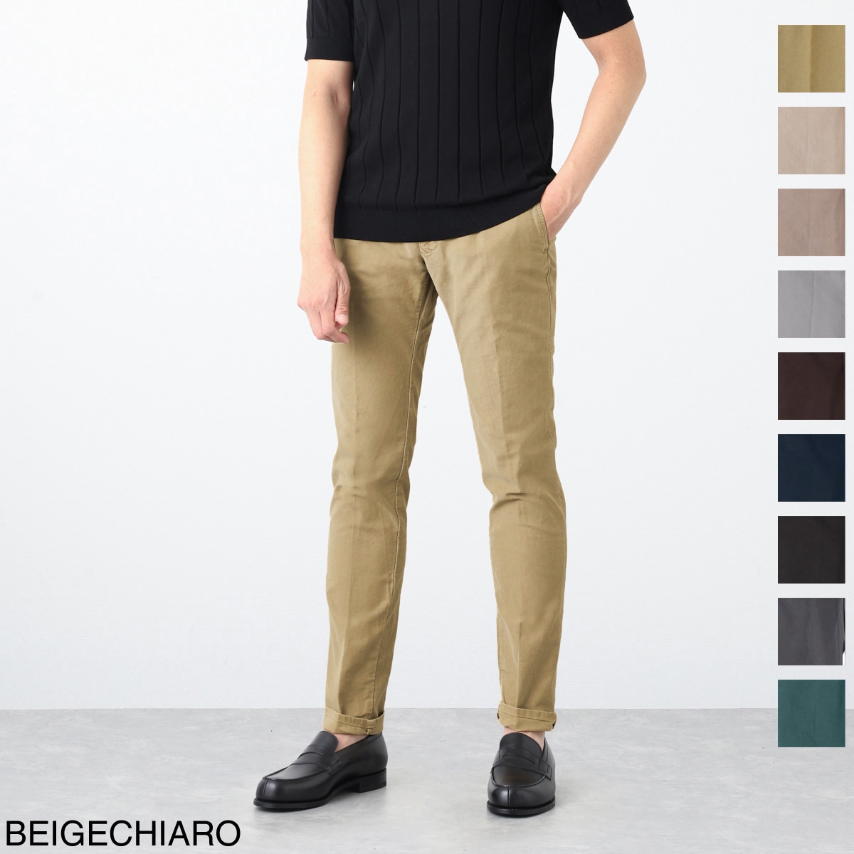 INCOTEX SLACKS インコテックス スラックス コットンパンツ/チノパン