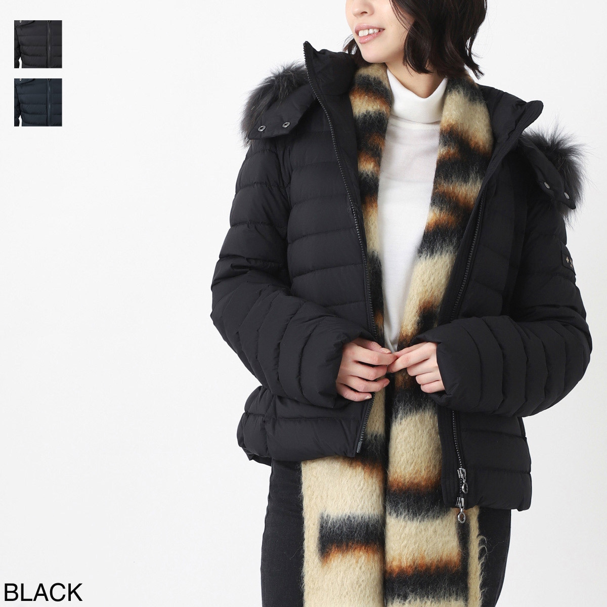 dv7 TATRAS 迷彩柄 黒 リバーシブル ダウンベスト レディースM相当 dv7 TATRAS 迷彩柄 黒 リバーシブル ダウンベスト レディースM相当