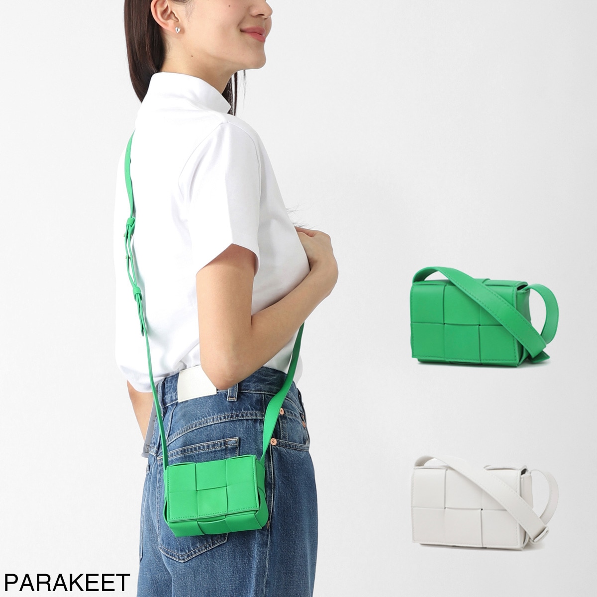 BOTTEGA VENETA ボッテガヴェネタ クロスボディバッグ/ミニバッグ/CANDY CASSETTE キャンディー カセット レディース