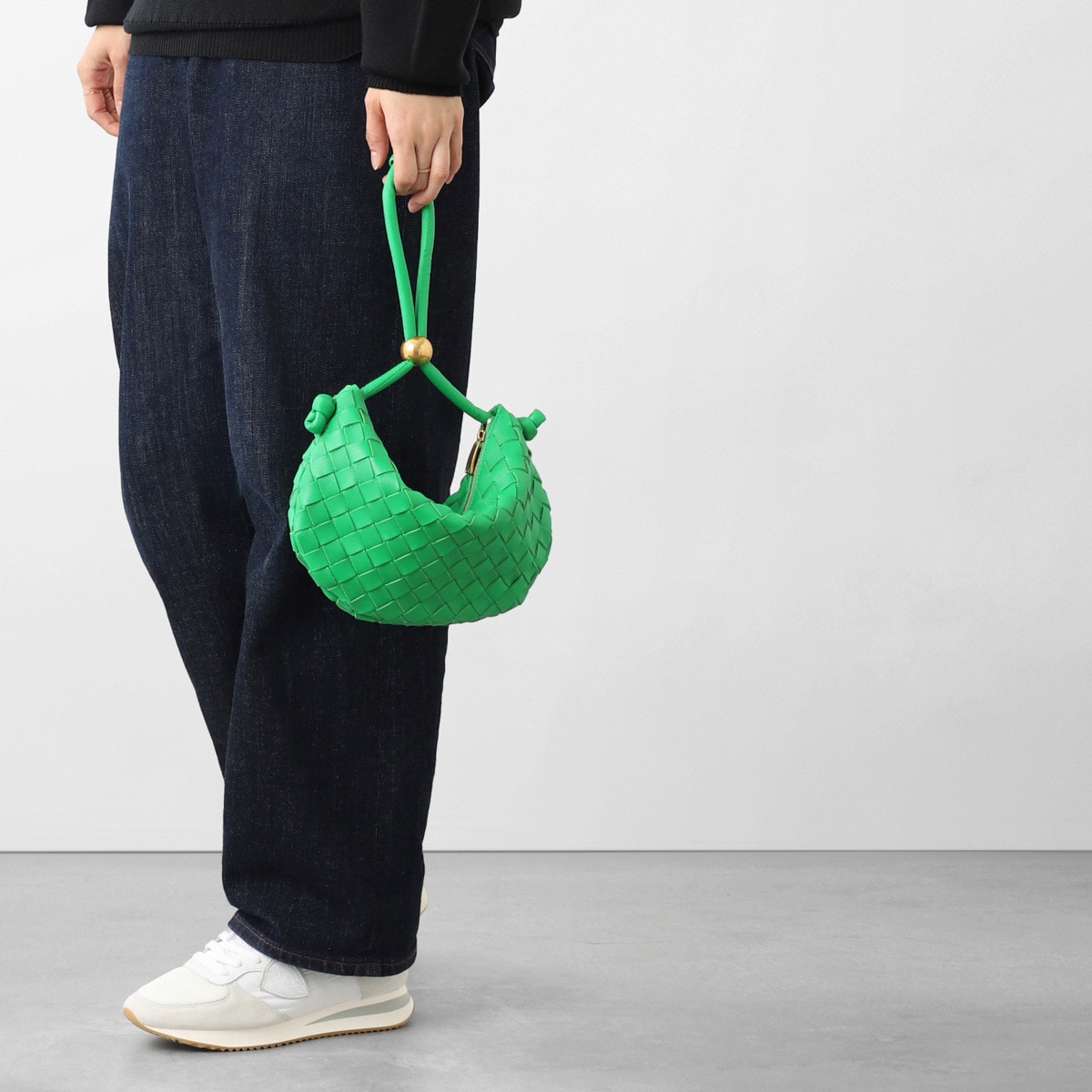 BOTTEGA VENETA ショルダーバッグ 青緑 4500825L0004 ブルー（青）系 BOTTEGA VENETA(ボッテガヴェネタ) バッグ