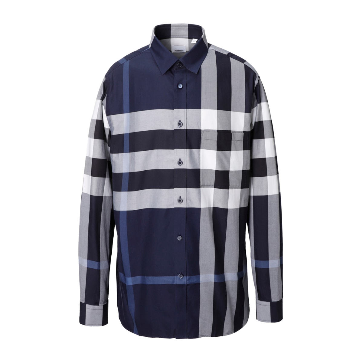 【美品】Burberry シャツ アウトレット】【ラスト1点】BURBERRY バーバリー 長袖レギュラー