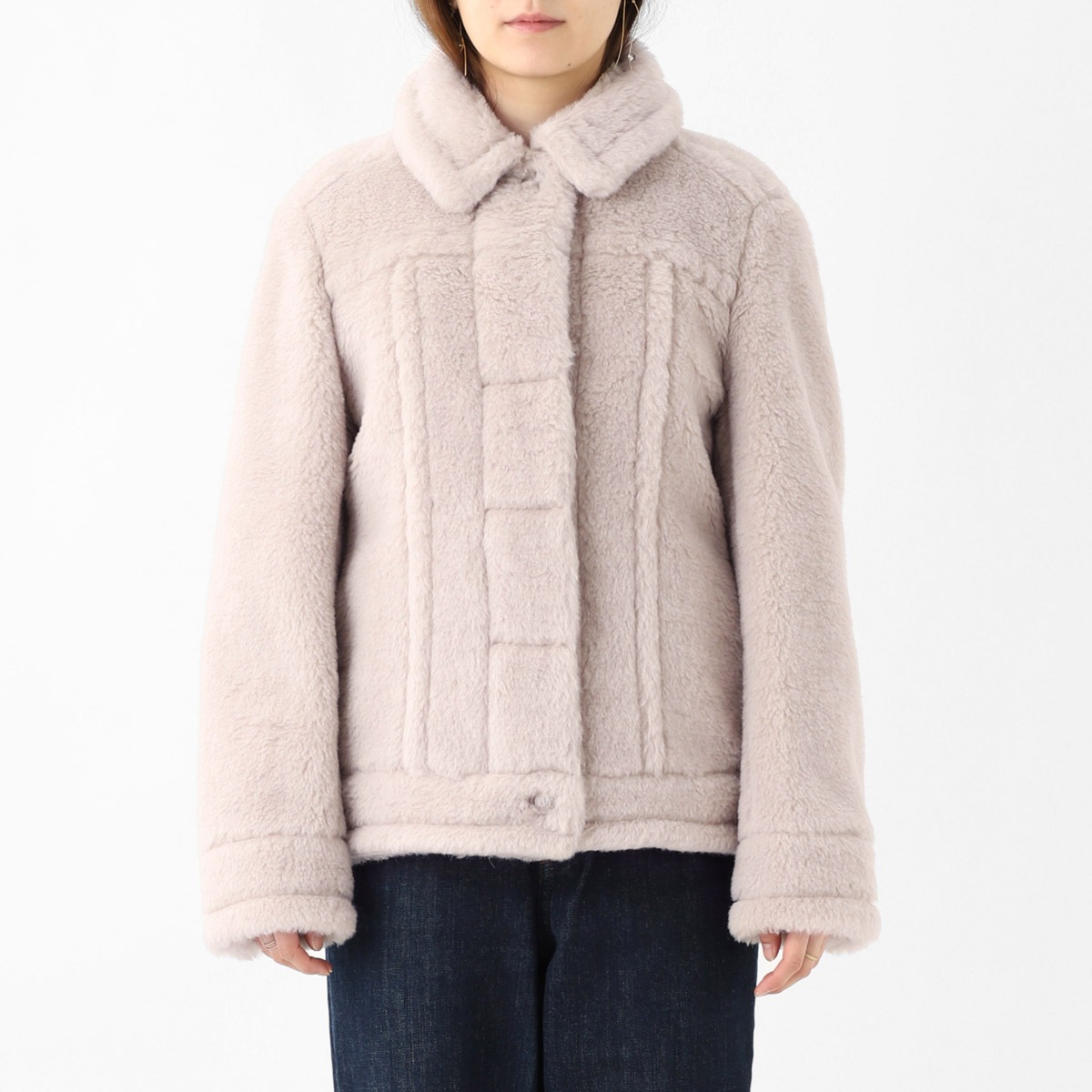 スポーツマックスSPORTMAXテディベアボマージャケットブルゾンMaxMara 中古・古着通販】MaxMara (マックスマーラ) テディベアボンバー