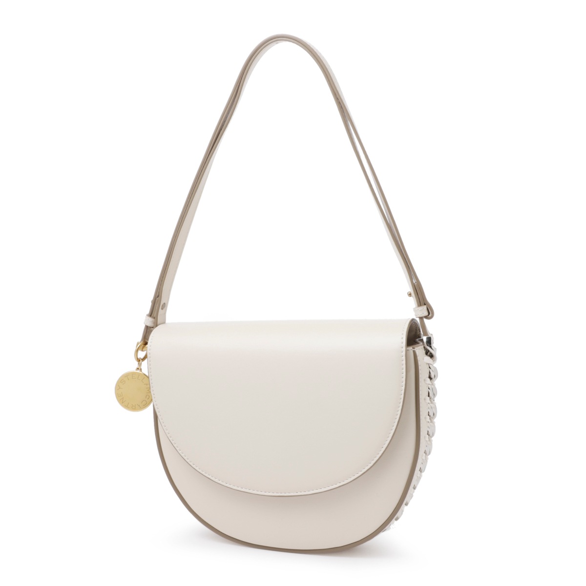 n*o様 STELLA McCARTNEY フレイム スモール ショルダーバッグ Women ホワイト フレイム スモール ショルダー バッグ | Stella