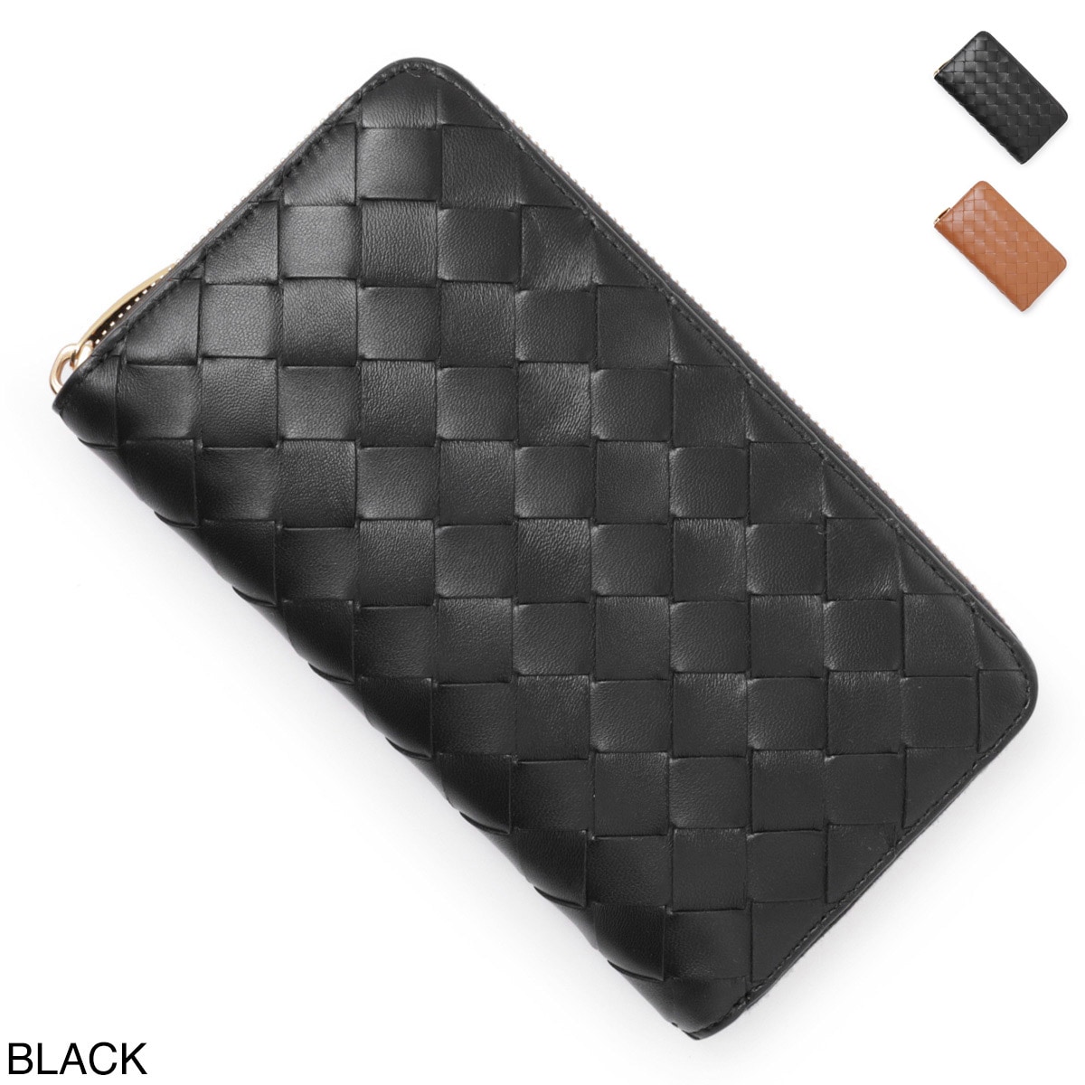 BOTTEGA VENETA ボッテガヴェネタ ラウンドファスナー長財布 小銭入れ付き/ロングウォレット/INTRECCIATO イントレチャート レディース
