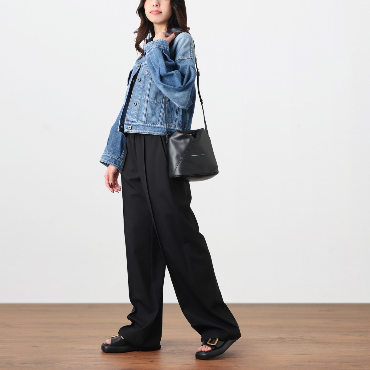 MM6 Maison Margiela エムエム 6 メゾンマルジェラ クロスボディバッグ 2WAY/ハンドバッグ/JAPANESE CLASSIC CROSSBODY BAG レディース