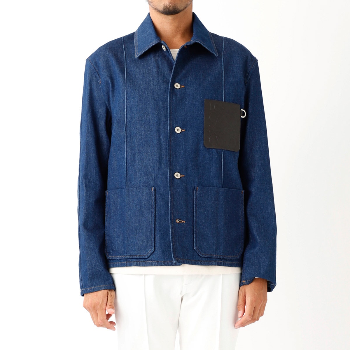 アウトレット】【ラスト1点】LOEWE ロエベ デニムジャケット メンズ