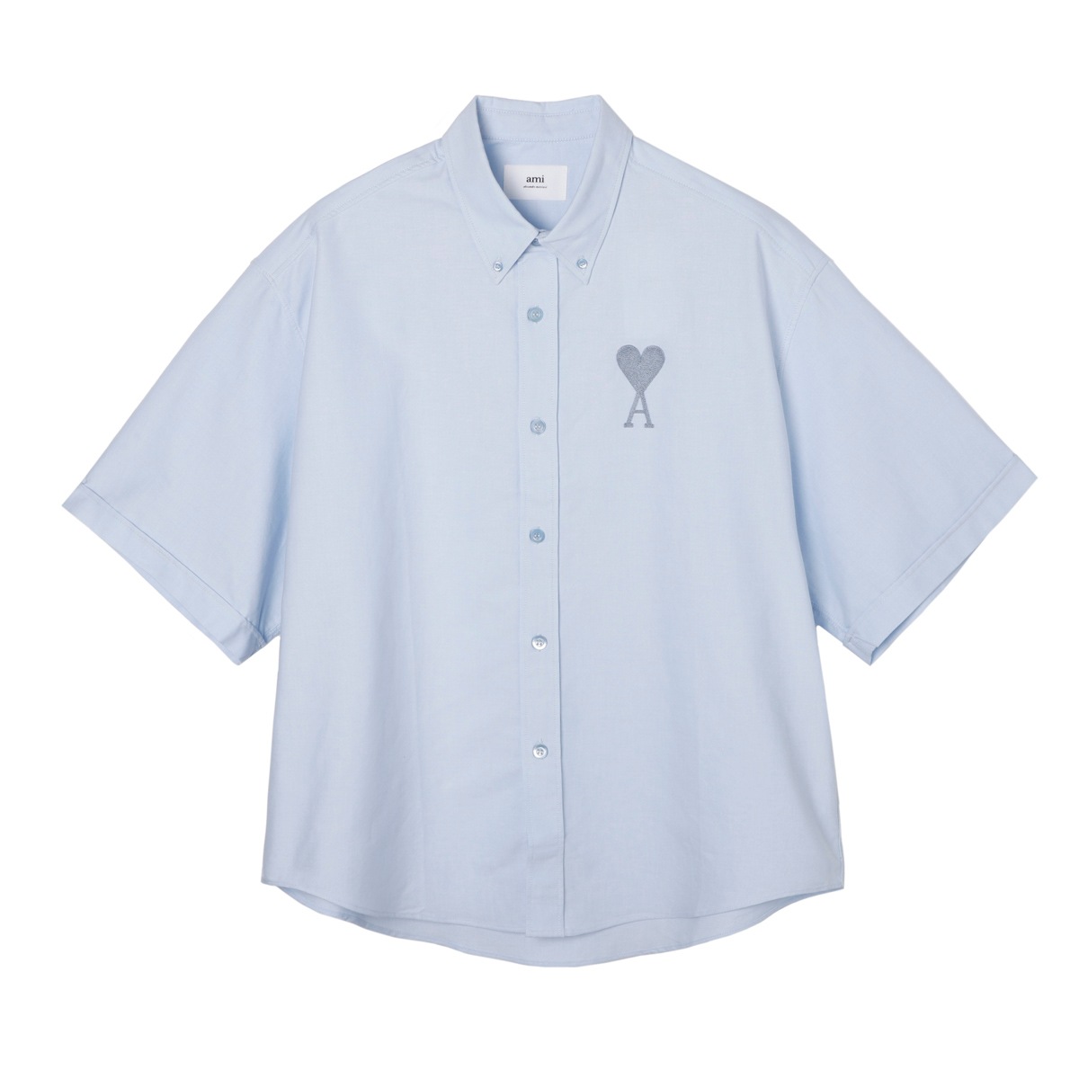 AMI ALEXANDRE MATTIUSSI アミ 半袖シャツ/ボタンダウンシャツ/AMI DE COEUR