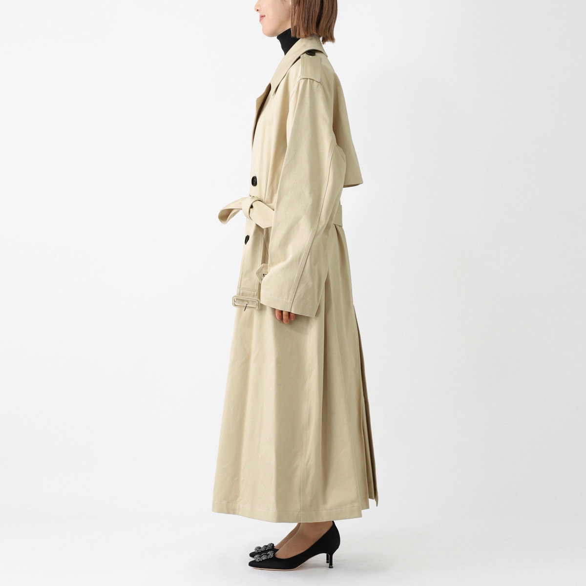 ami paris トレンチコート AMI Paris トレンチコート | ブルー | FARFETCH JP
