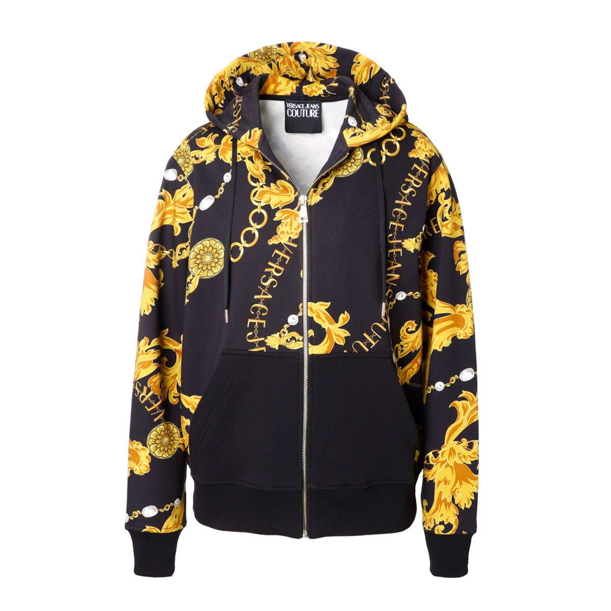 VERSACE JEANS COUTURE ヴェルサーチェ ジップアップパーカ メンズ