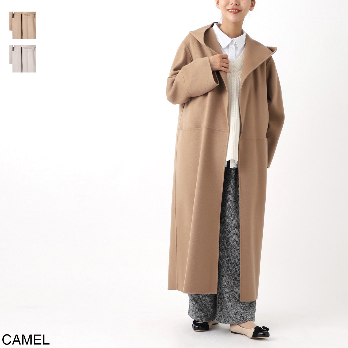 新作☆【S MaxMara】「ファヴォラ」コート S Max Mara マックスマーラ ローブコート/FABIO【大きいサイズ