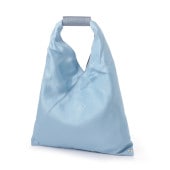 マルタンマルジェラ トートバッグ 革 レザー 青 ブルー