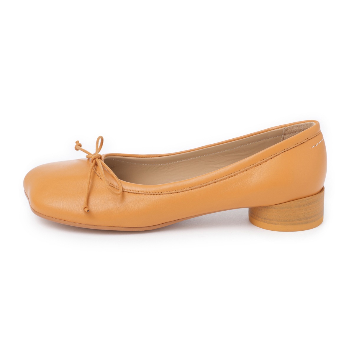 【値下げ】MM6 Ballerina Cream 35 パンプス アウトレット】MM6 Maison Margiela エムエム 6 メゾン