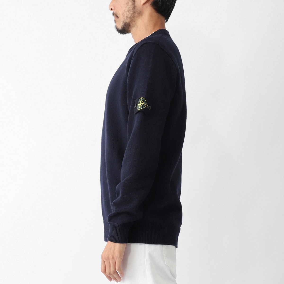 STONE ISLAND ストーンアイランド クルーネックニット/508A3 メンズ