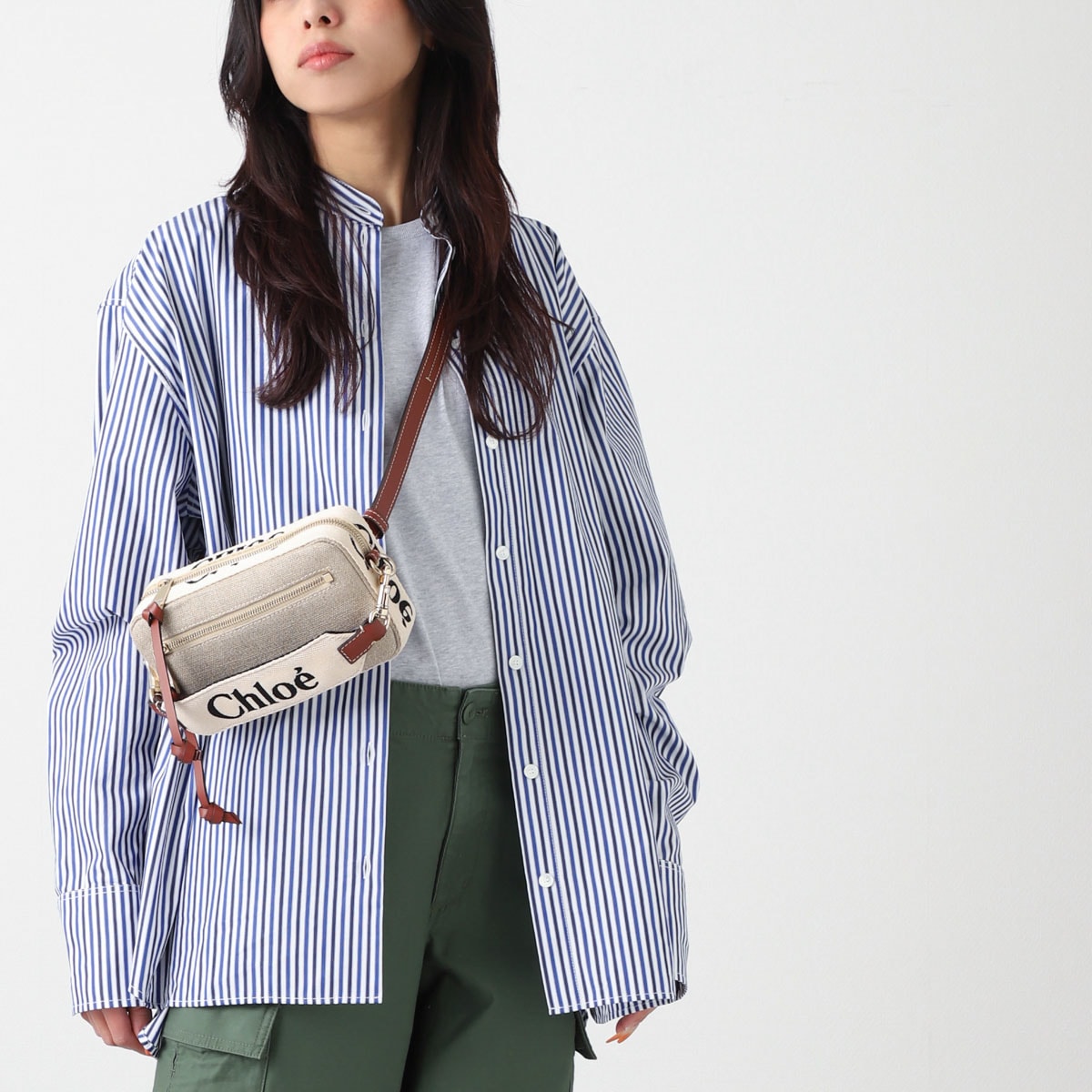 【アウトレット】Chloe クロエ ベルトバッグ 3WAY/ハンドバッグ/WOODY BELT BAG レディース