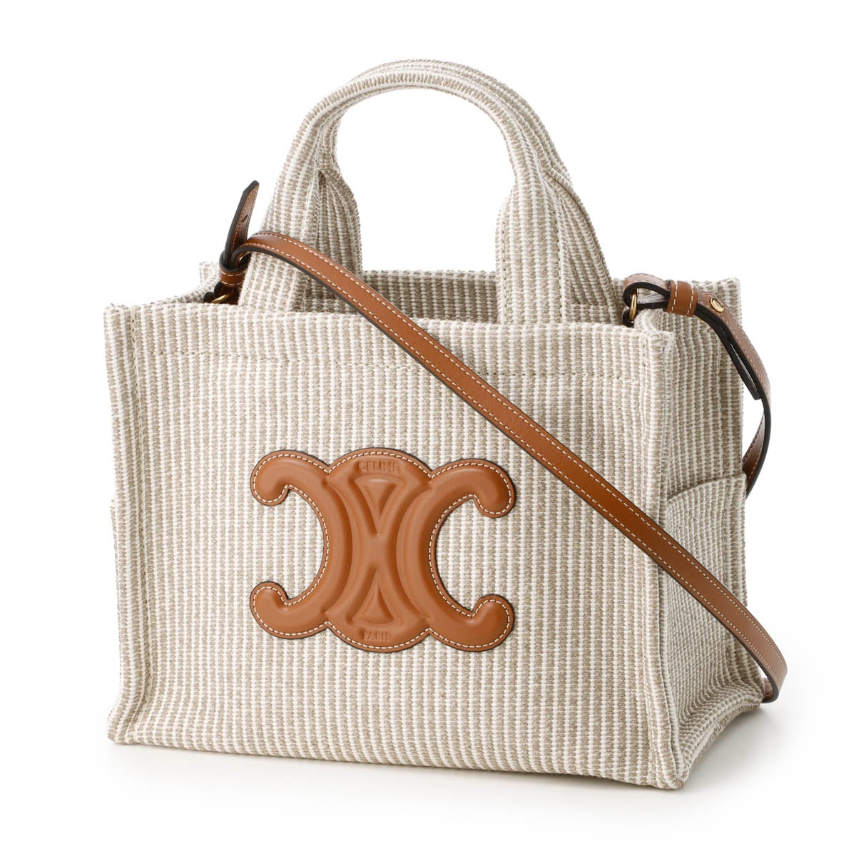 【極美品】CÉLINE 3way バッグ CELINE セリーヌ トートバッグ 3WAY/ショルダーバッグ/SMALL CABAS