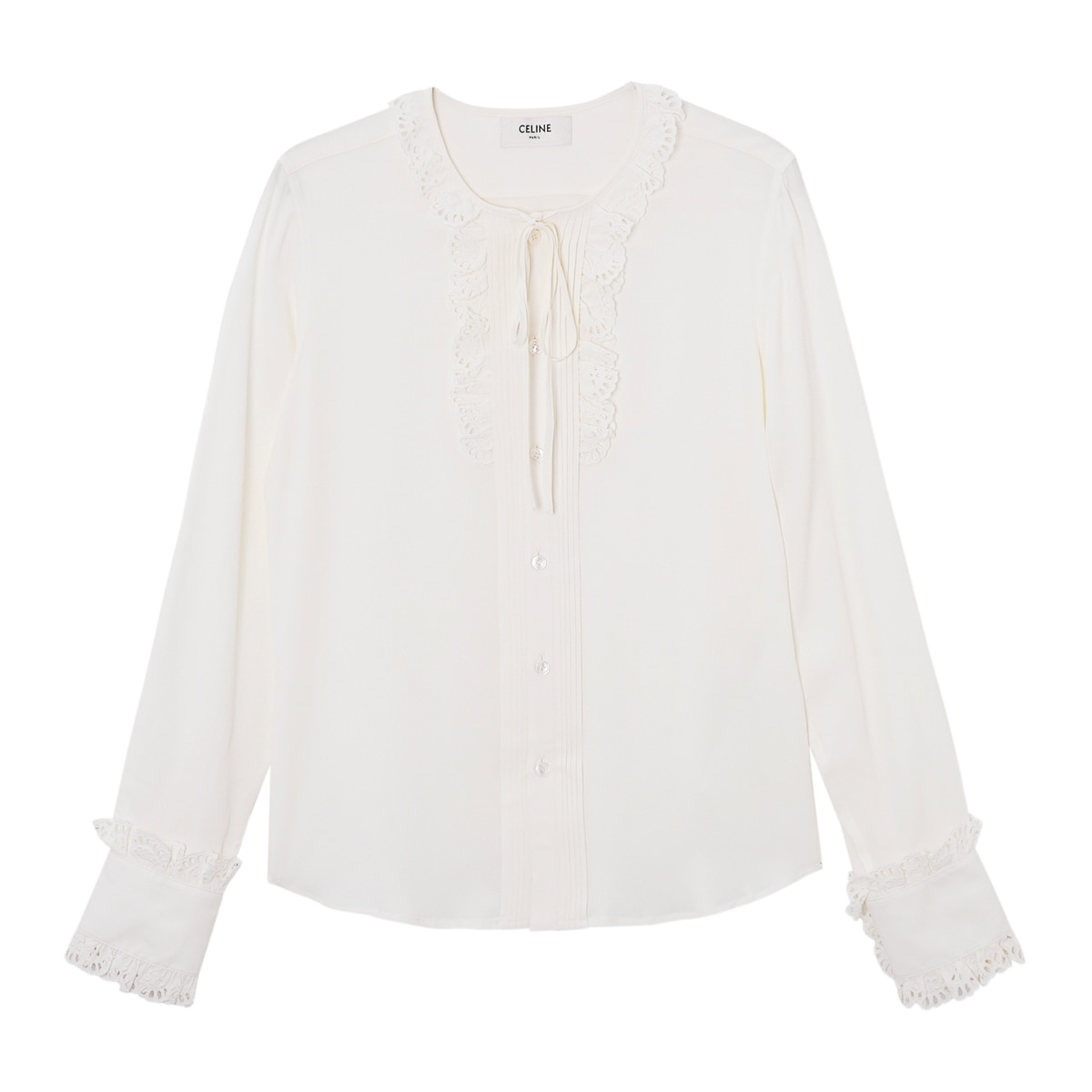 【アウトレット】【ラスト1点】CELINE セリーヌ ブラウス/ロミーシャツ レディース