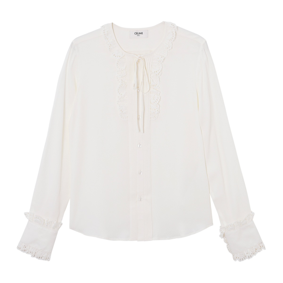 アウトレット】【ラスト1点】CELINE セリーヌ ブラウス/ロミーシャツ