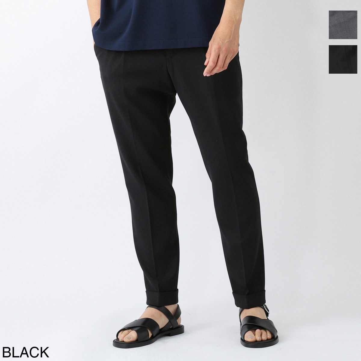 PT TORINO ピーティートリノ スラックス/EDGE REBEL FIT REBEL 1P メンズ