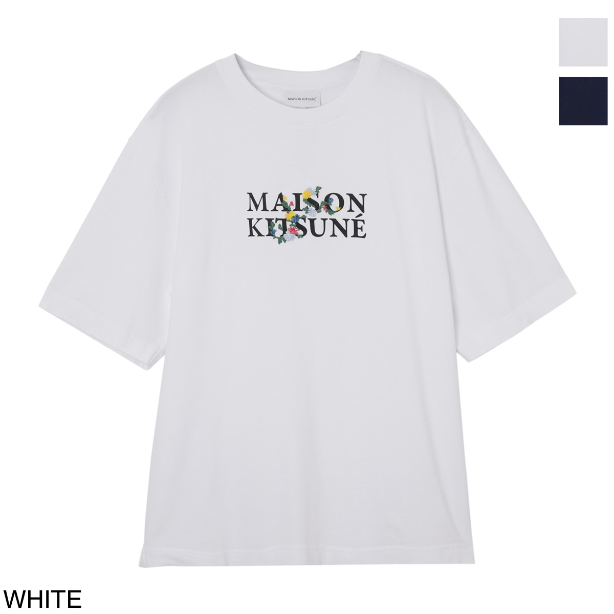 【アウトレット】【ラスト1点】MAISON KITSUNE メゾンキツネ クルーネックTシャツ メンズ