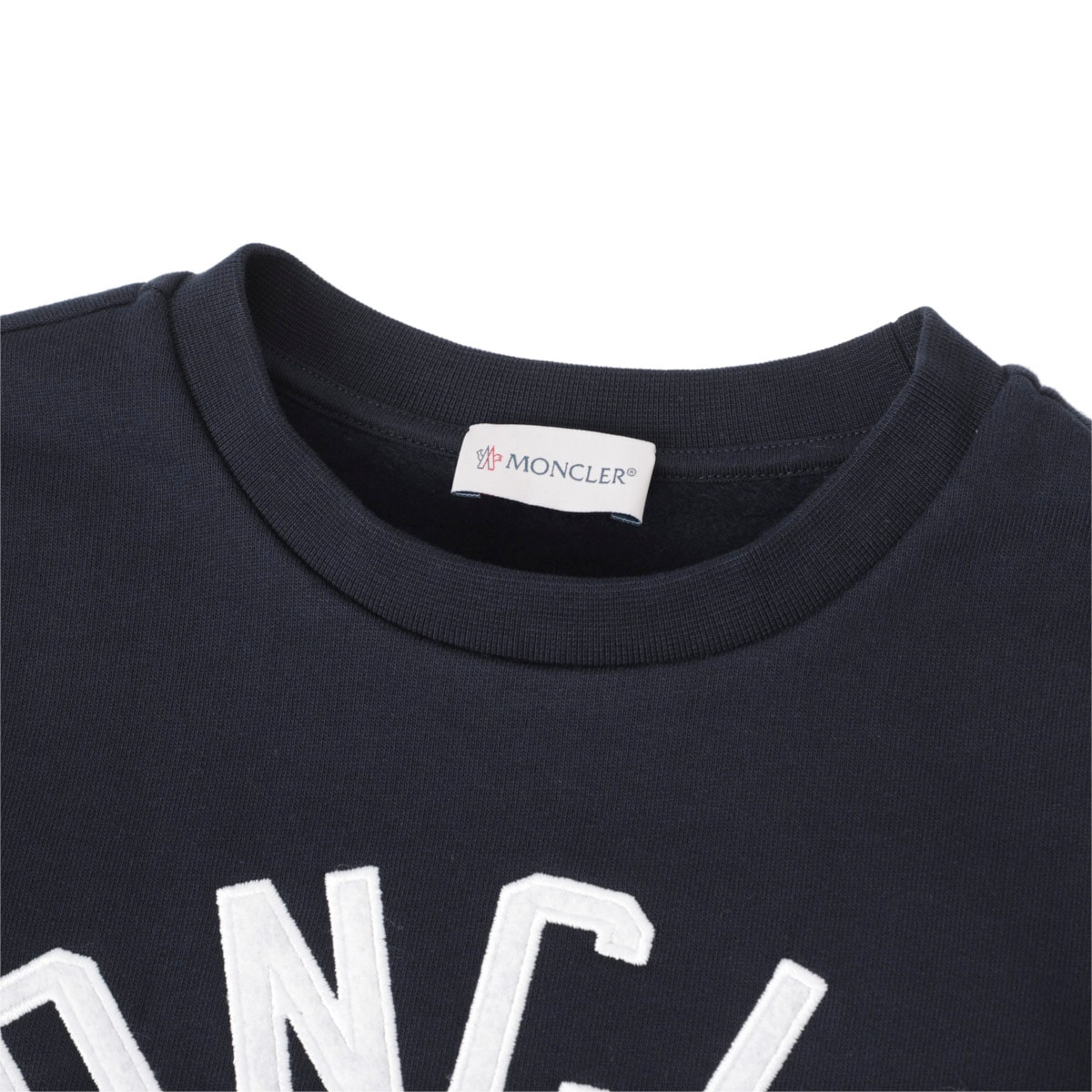 ★MONCLER★コットンスウェットシャツ（12-14Y) Navy アウトレット】MONCLER モンクレール スウェット/KIDS キッズ