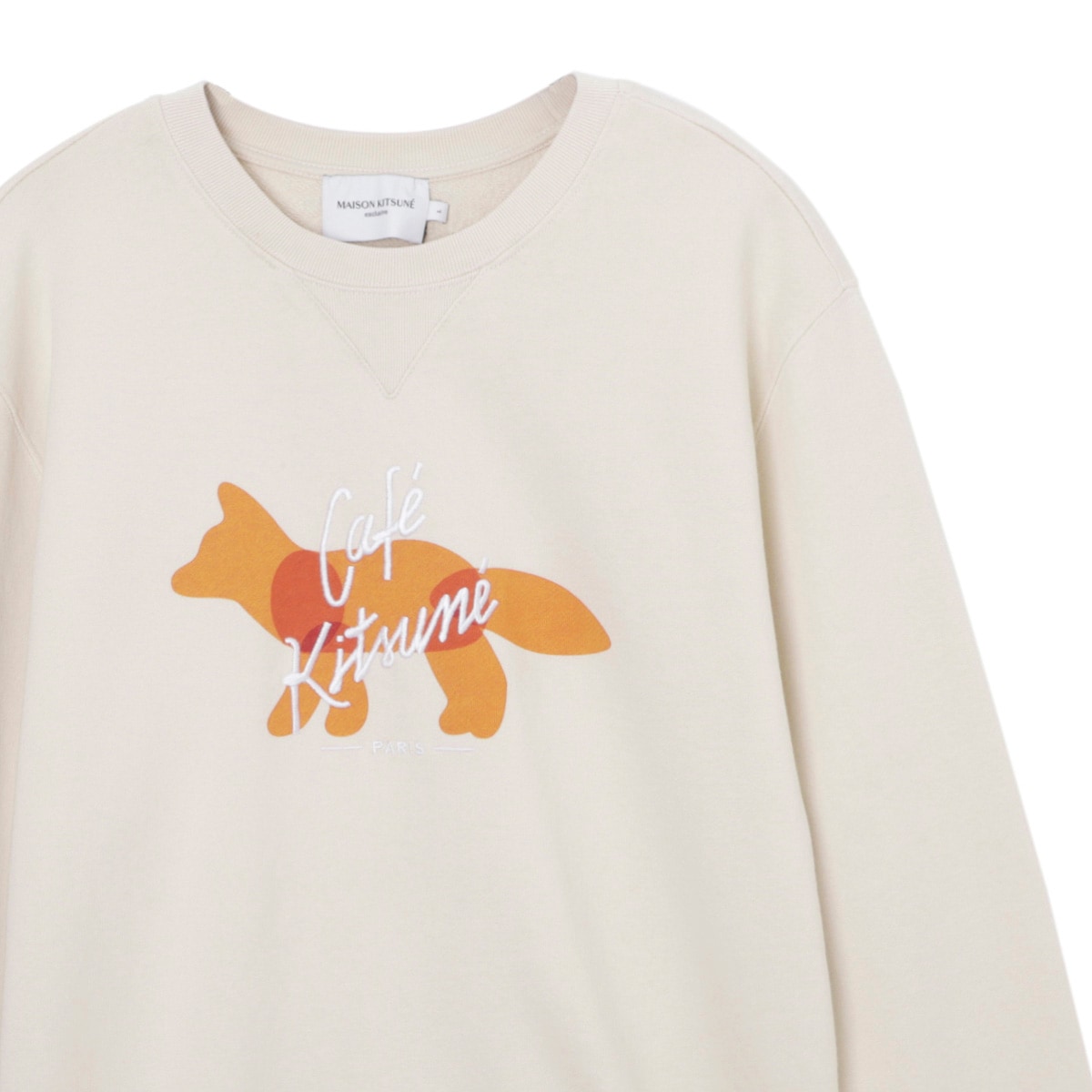 【タイムセール TOPS】MAISON KITSUNE メゾンキツネ スウェット/FOX CAFE KITSUNE CLASSIC SWEATSHIRT