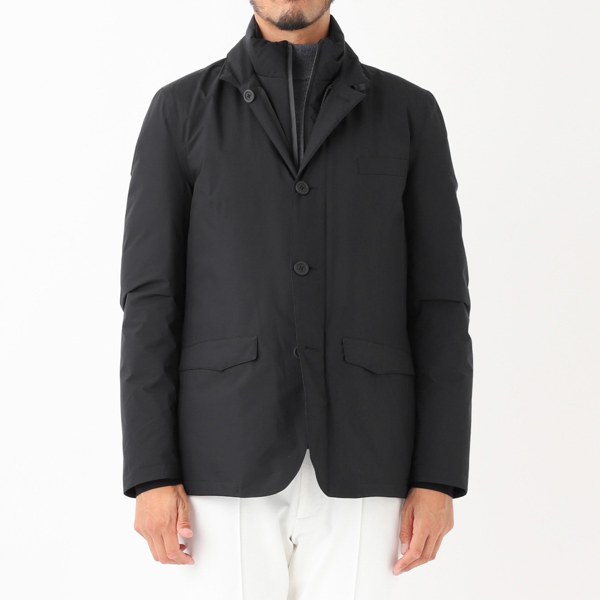 ヘルノ　ジャケット HERNO ヘルノ ライナー付き ダウンジャケット/HERNO LAMINAR