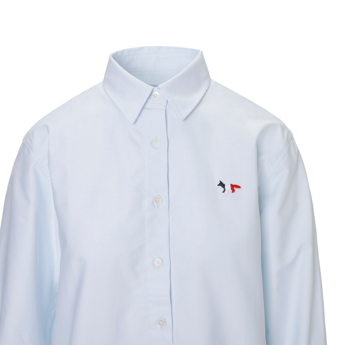 MAISON KITSUNE メゾンキツネ 長袖レギュラーカラーシャツ
