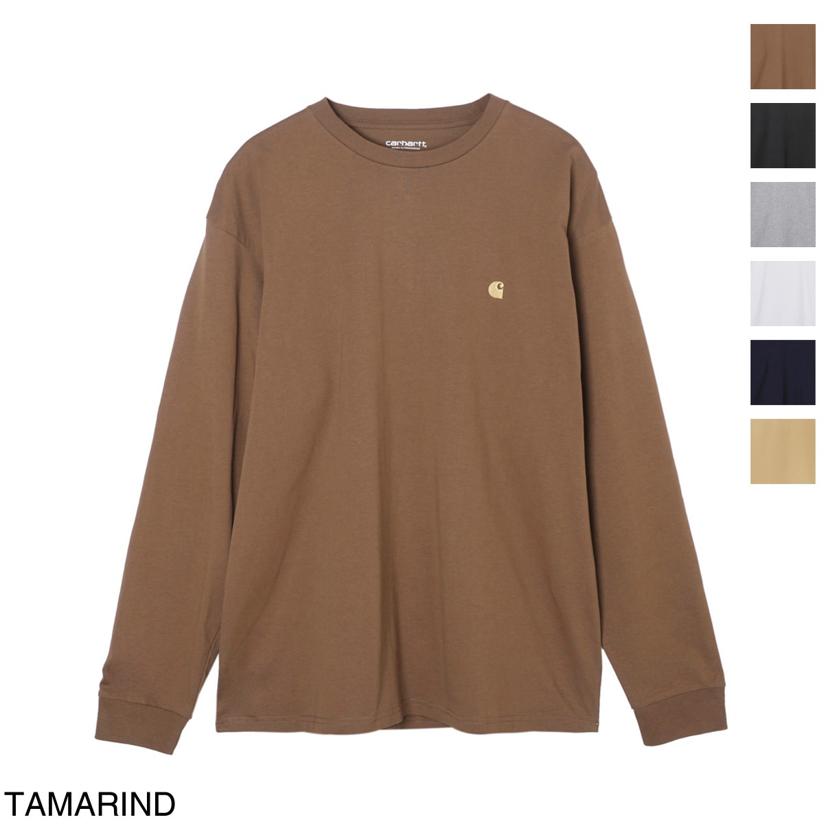 Carhartt WIP カーハート ワークインプログレス クルーネックカットソー/ロングスリーブTシャツ/L/S CHASE T-SHIRT メンズ