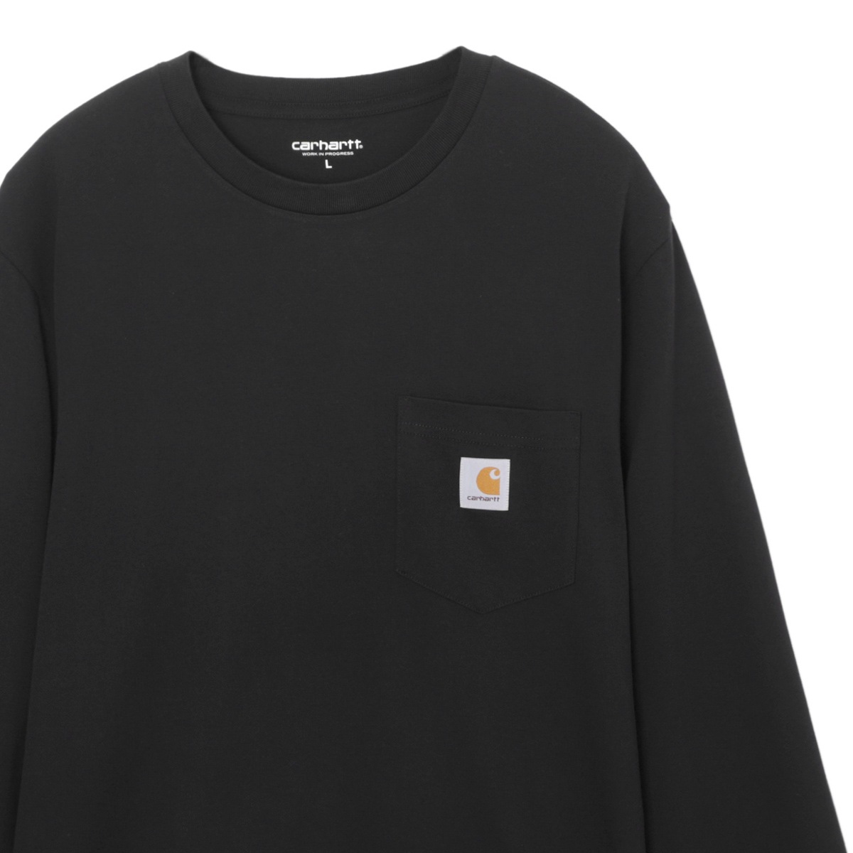 『ネコポス対応(1点まで)』【アウトレット】Carhartt WIP カーハート ワークインプログレス クルーネックカットソー/ロングスリーブTシャツ/L/S POCKET T-SHIRT メンズ