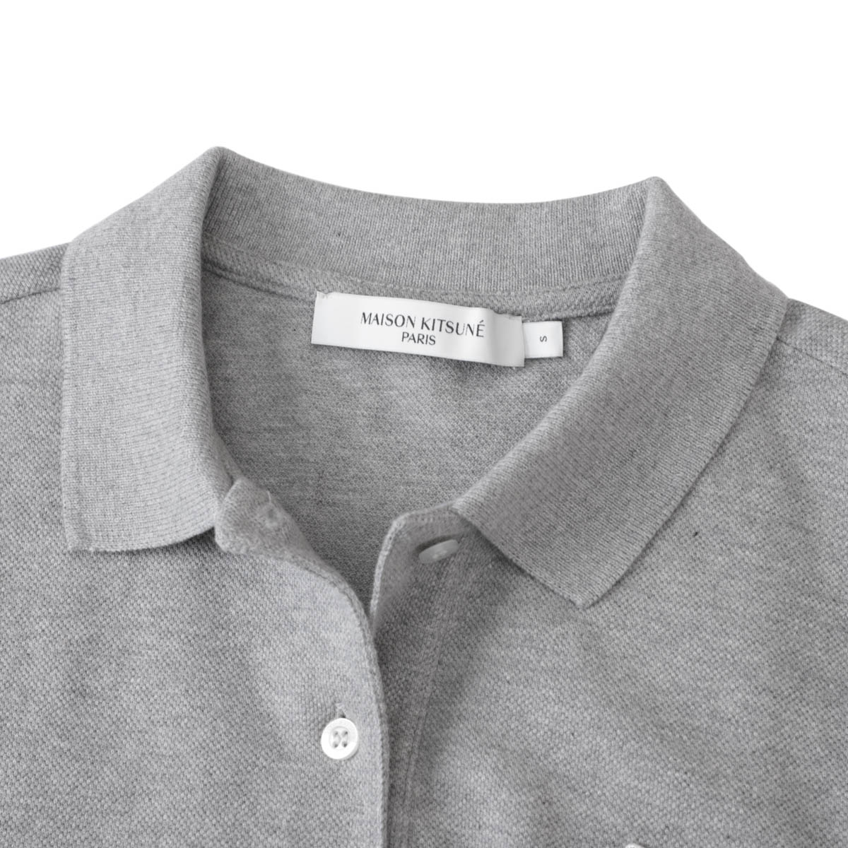 MAISON KITSUNE メゾンキツネ ポロシャツ/FOX HEAD PATCH CLASSIC POLO