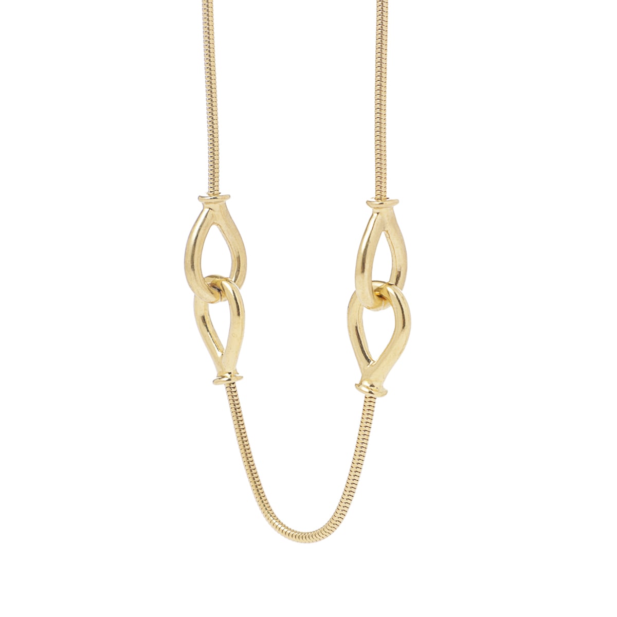 J&M DAVIDSON ジェイ&エム デヴィッドソン ネックレス/LOOP LINK NECKLACE レディース