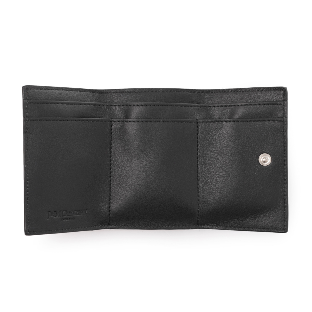 J&M DAVIDSON ジェイ&エム デヴィッドソン 3つ折り財布 小銭入れ付き