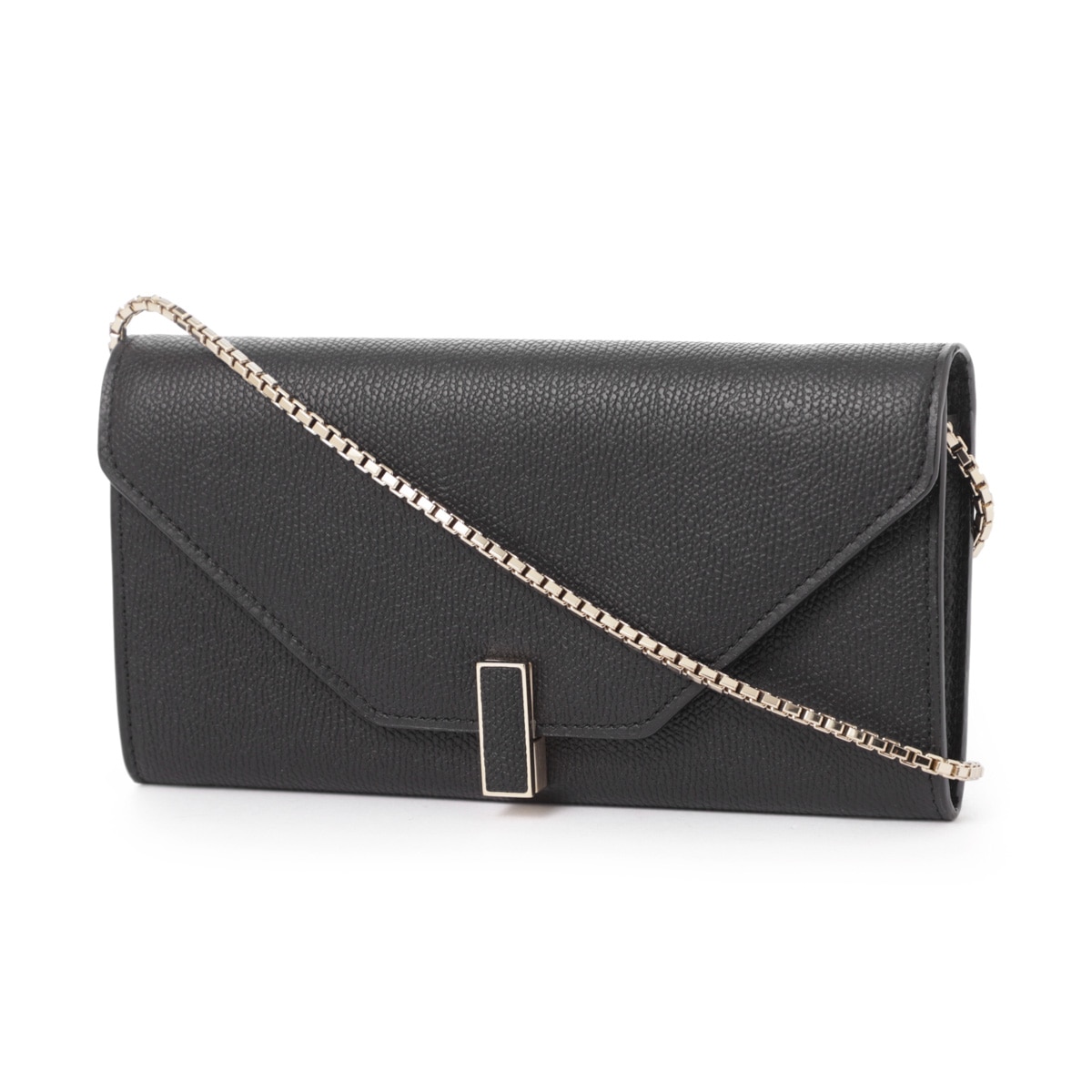 【アウトレット】Valextra ヴァレクストラ 長財布 小銭入れ付き/チェーンウォレット/ISIDE イジィデ V9E09 028 レディース