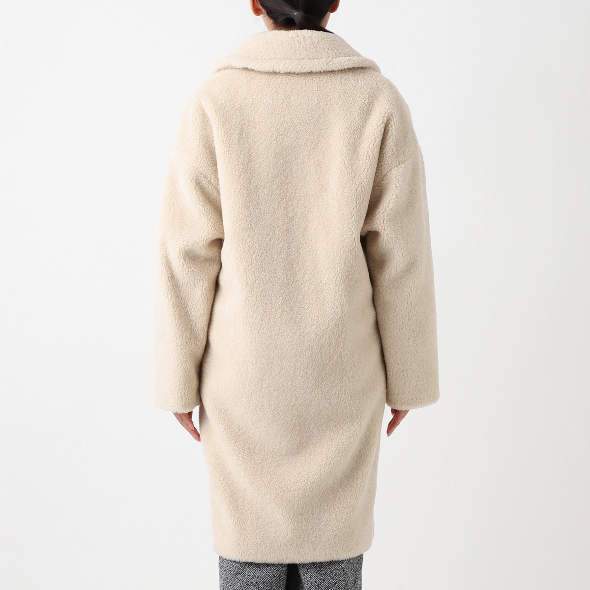 DT☆MaxＭara 入手困難☆ VEBER エフェクトウールコート MaxMara Studio【定番】ダブルブレスト☆ウールコート☆ 全色