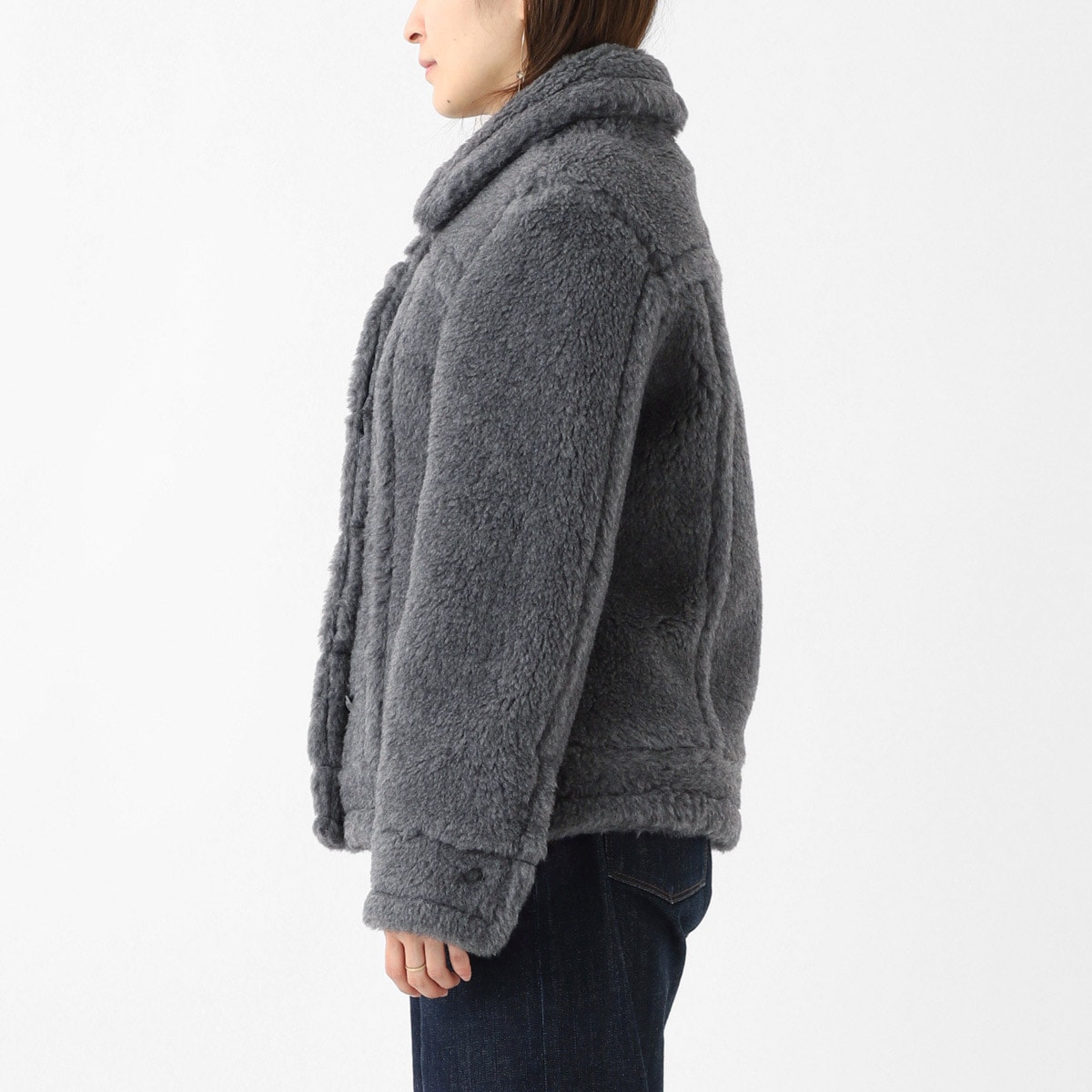 【アウトレット】【ラスト1点】Max Mara マックスマーラ ショートジャケット/ボアブルゾン/TEDDINO1【大きいサイズあり】 レディース