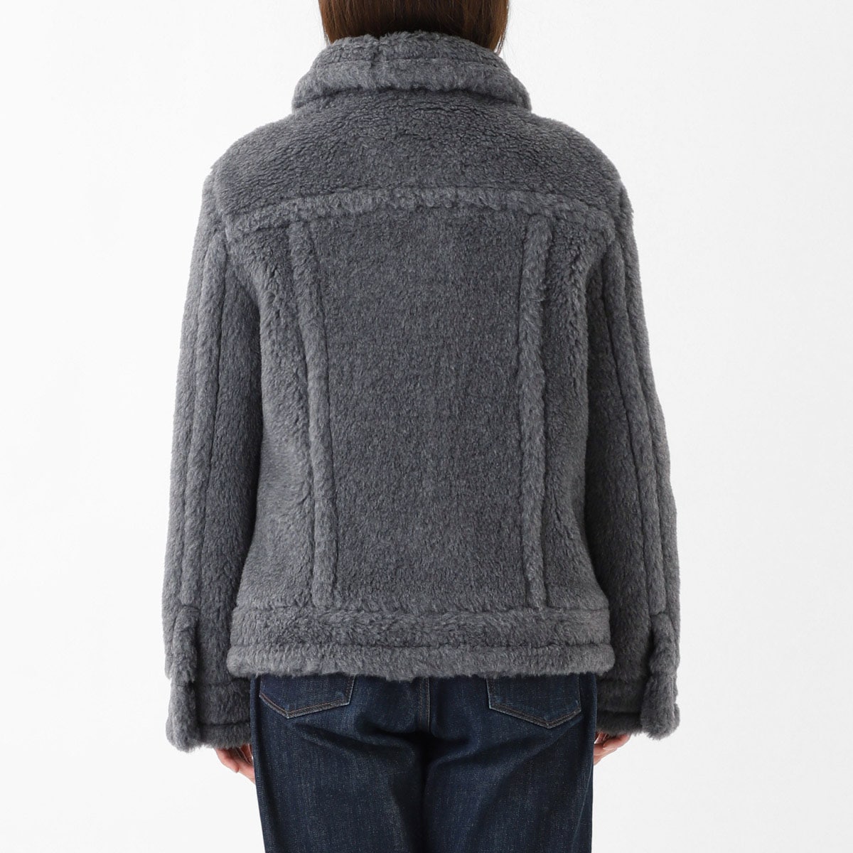 【アウトレット】【ラスト1点】Max Mara マックスマーラ ショートジャケット/ボアブルゾン/TEDDINO1【大きいサイズあり】 レディース